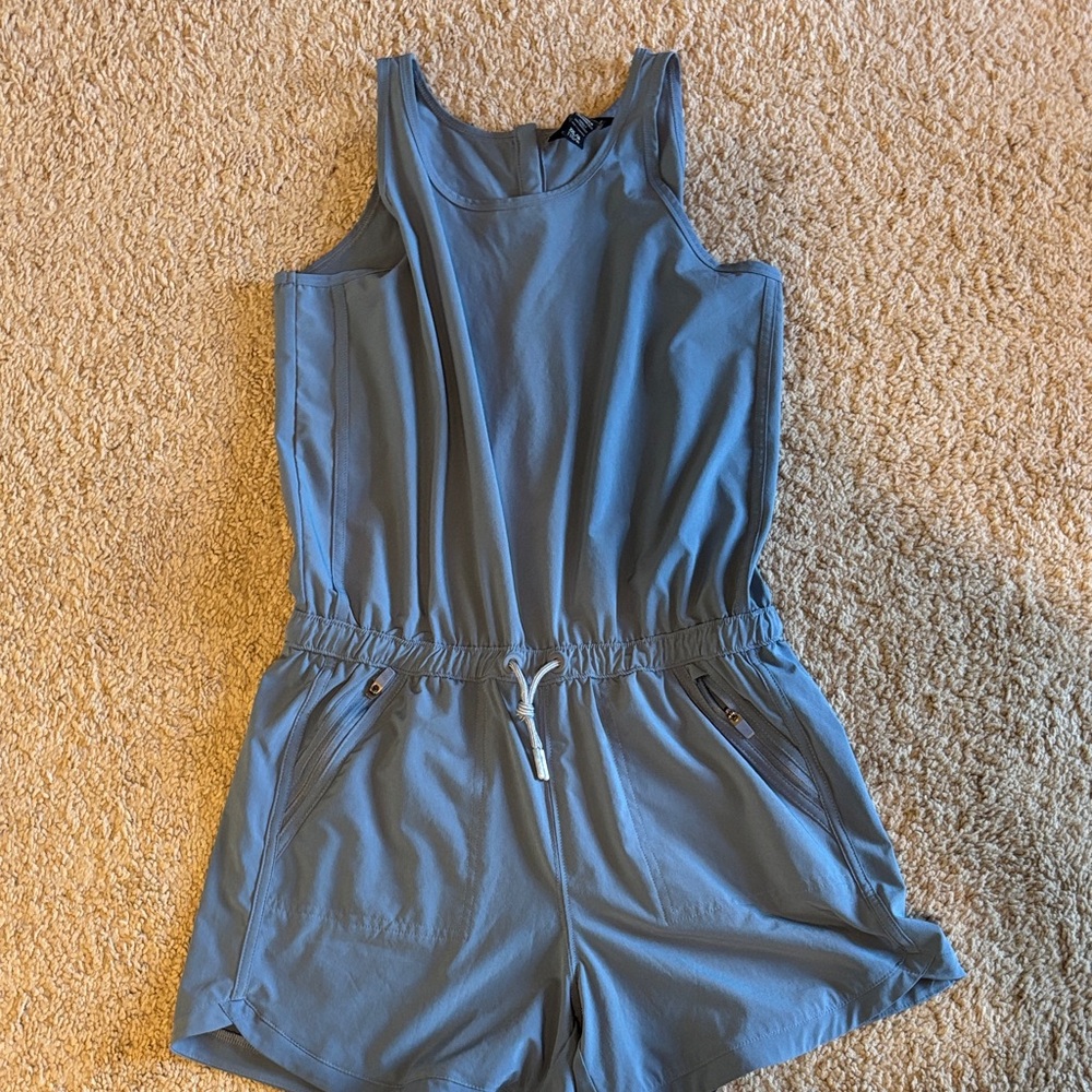 Athleta Kids Sky Blue Romper